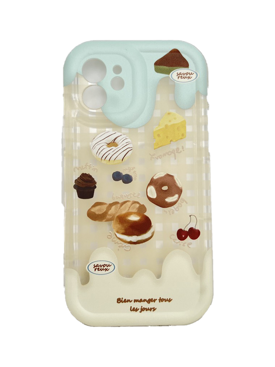 Casing Ponsel Motif Donat HHPK49 