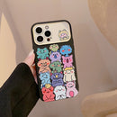 HHPK20 Casing Ponsel Motif Monster Kecil yang Lucu 