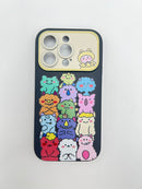 HHPK20 Casing Ponsel Motif Monster Kecil yang Lucu 