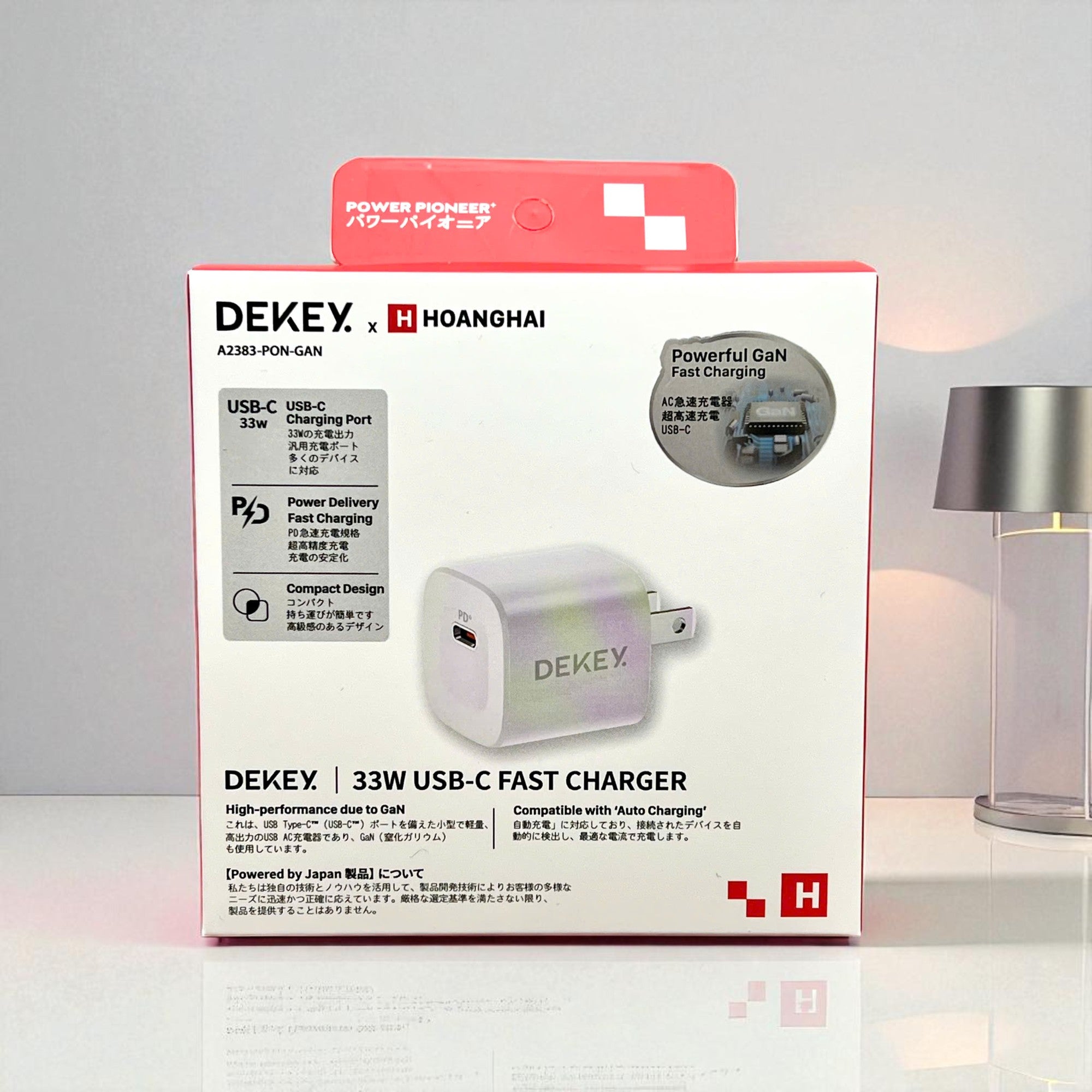 Pengisi daya Dekey 33W 