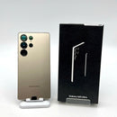 Samsung Galaxy S25 Ultra baru, lengkap dengan kotak aslinya. 