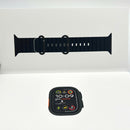 Apple Watch Ultra 2 49mm Black Ocean Band dari SB, Baru dalam Kotak 