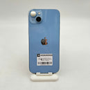 iPhone 14 Plus 256GB Biru, kondisi 98%, baterai 100%. Tagihan jaringan seluler sudah dibayar, berfungsi seperti perangkat Apple internasional (goresan pada bezel kamera, goresan pada layar, retak di bagian tepi, dll.) - HH4469 