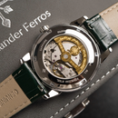 Jam tangan mekanis pria Alexander Ferros 9081 