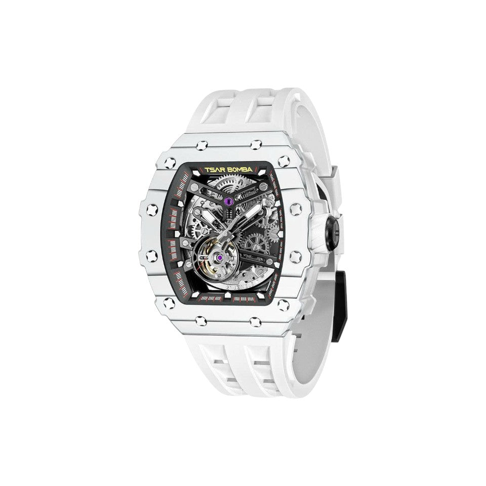 Jam Tangan Mekanik Tsar Bomba Carbon TB8208CF 
