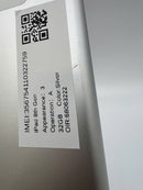 iPad Generasi ke-8 2020 10,2 inci 32GB Perak 4G + Wifi Baterai 98% (dari 85%) dari Australia (goresan di bagian belakang, goresan di tepi, debu di layar, penyok di bagian belakang) 