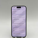 iPhone 15 Pro 256GB Hitam 98% baterai 87% Versi internasional dari AU (Tidak menggunakan SIM AU - goresan cat di tepi, perubahan warna di bagian belakang, noda 0,5x/3x) - HH7140 