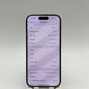 iPhone 15 Pro 256GB Hitam 98% baterai 87% Versi internasional dari AU (Tidak menggunakan SIM AU - goresan cat di tepi, perubahan warna di bagian belakang, noda 0,5x/3x) - HH7140 