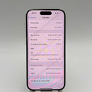 iPhone 15 Pro 128GB Kondisi Asli 98% Baterai 86% Versi Internasional dari DCM (Tidak menggunakan SIM DCM - Goresan kecil 0,5x, bezel tergores, bezel kamera tergores) - HH7932 