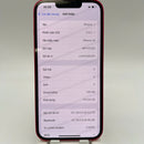 iPhone 14 128GB Merah 98% baterai 85% Versi internasional dari AU (Tidak menggunakan SIM AU - bezel tergores) - HH8378 