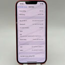 iPhone 14 128GB Merah 98% baterai 85% Versi internasional dari AU (Tidak menggunakan SIM AU - bezel tergores) - HH8378 