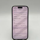 iPhone 14 Pro 128GB Hitam, baterai 98%, kondisi 100%, versi internasional dari Australia (Tidak menggunakan SIM Australia - Baterai sudah diganti, terdapat goresan pada bezel, 3 noda) - HH1572 