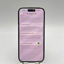 iPhone 14 Pro 128GB Ungu, baterai 98%, kondisi 100%, versi internasional dari DCM (Tidak menggunakan SIM DCM - Baterai sudah diganti, terdapat sedikit goresan (0,5x/3x), goresan pada bezel kamera, goresan cat pada bezel - HH4287) 