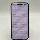 iPhone 14 Pro 256GB Hitam, baterai 97%, kondisi 100%, versi internasional dari Australia (Tidak menggunakan SIM Australia - Baterai sudah diganti, terdapat sedikit goresan (0,5x/3x), goresan di tepi, goresan di bezel kamera) - HH9729 