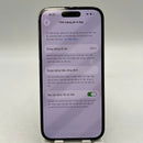 iPhone 14 Pro 256GB Hitam, baterai 97%, kondisi 100%, versi internasional dari Australia (Tidak menggunakan SIM Australia - Baterai sudah diganti, terdapat sedikit goresan (0,5x/3x), goresan di tepi, goresan di bezel kamera) - HH9729 