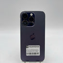 iPhone 14 Pro 128GB Ungu, baterai 98%, kondisi 100%, versi internasional dari Australia (Tidak menggunakan SIM Australia - Baterai sudah diganti, terdapat goresan cat pada bezel, goresan pada bezel kamera, 3 noda) - HH0206 
