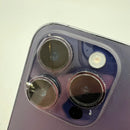 iPhone 14 Pro 128GB Ungu, baterai 98%, kondisi 100%, versi internasional dari Australia (Tidak menggunakan SIM Australia - Baterai sudah diganti, terdapat goresan cat pada bezel, goresan pada bezel kamera, 3 noda) - HH0206 