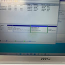 MSI PL62 7RD 15.6" I7 - 7500U/ 8GB RAM/ 512GB SSD GTX 1050 BPTN VGA Seperti Baru (tanpa kamera) 