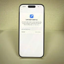 iPhone 15 Pro 128GB Putih, baterai 98%, 87%, versi Apple Internasional (kerusakan kamera, goresan pada bezel, perubahan warna pada bagian belakang) - HH8953 