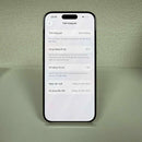 iPhone 15 Pro 128GB Putih, baterai 98%, 87%, versi Apple Internasional (kerusakan kamera, goresan pada bezel, perubahan warna pada bagian belakang) - HH8953 