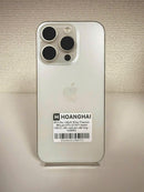 iPhone 15 Pro 128GB Putih, baterai 98%, 87%, versi Apple Internasional (kerusakan kamera, goresan pada bezel, perubahan warna pada bagian belakang) - HH8953 