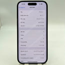 iPhone 14 Pro 128GB Hitam, kondisi 98%, baterai 86%. Paket data seluler sudah lunas, berfungsi seperti produk Apple internasional. Goresan kecil (0,5x) pada bezel - HH7772 
