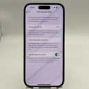 iPhone 14 Pro 128GB Hitam, kondisi 98%, baterai 86%. Paket data seluler sudah lunas, berfungsi seperti produk Apple internasional. Goresan kecil (0,5x) pada bezel - HH7772 