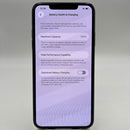 iPhone 11 Pro Max 256GB Silver, kondisi 98%, baterai 100%. Paket data seluler sudah lunas, berfungsi seperti perangkat Apple internasional (Baterai sudah diganti, terdapat goresan pada bezel, goresan pada layar, 1x noda kecil) - HH4473 