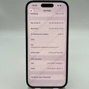 iPhone 14 Pro 256GB Hitam, baterai 98%, kondisi 100%, versi internasional dari Australia (Tidak menggunakan SIM Australia - Baterai sudah diganti, terdapat goresan pada bezel, 1x noda kecil) - HH6567 