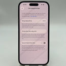 iPhone 14 Pro 256GB Hitam, baterai 98%, kondisi 100%, versi internasional dari Australia (Tidak menggunakan SIM Australia - Baterai sudah diganti, terdapat goresan pada bezel, 1x noda kecil) - HH6567 