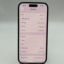 iPhone 14 Pro 256GB Hitam, baterai 98%, kondisi 100%, versi internasional dari Australia (Tidak menggunakan SIM Australia - Baterai sudah diganti, terdapat goresan pada bezel, 1x noda kecil) - HH6567 