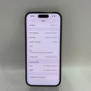 iPhone 14 Pro 256GB Hitam, baterai 98%, 100% Apple International (Baterai sudah diganti, terdapat sedikit noda 0,5x/3x, goresan pada bezel) - HH1850
