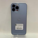 iPhone 13 Pro Max 128GB Biru, baterai 98%, kondisi baterai 93%, versi internasional dari SB (Tidak menggunakan SIM SB - terdapat goresan pada bezel dan layar, unit demo) - HH2251 