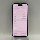 iPhone 14 Pro 512GB Deep Purple 98% baterai 100%. Ponsel ini telah dibayar lunas untuk penggunaan jaringan dan berfungsi seperti perangkat Apple internasional (Baterai telah diganti, terdapat goresan pada bezel, noda 0,5x/3x) - HH6469