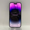 iPhone 14 Pro 512GB Deep Purple 98% baterai 100%. Ponsel ini telah dibayar lunas untuk penggunaan jaringan dan berfungsi seperti perangkat Apple internasional (Baterai telah diganti, terdapat goresan pada bezel, noda 0,5x/3x) - HH6469