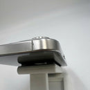 iPhone 15 Pro 128GB Putih Titanium 98% baterai 100%. Ponsel ini telah dibayar lunas untuk penggunaan jaringan dan berfungsi seperti produk Apple internasional (goresan kecil di tepi, bezel kamera, cacat piksel 5x, dll.) - HH5314 