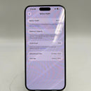 iPhone 15 Pro Max 1TB Hitam Titanium 98% baterai 100% Versi Apple Internasional (banyak goresan layar, noda 0,5x, baterai diganti) - HH9393