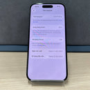 iPhone 15 Pro 256GB Hitam Titanium 99% baterai 86% Internasional Apple - HH2913 