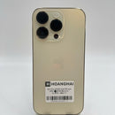 iPhone 14 Pro 256GB Gold, kondisi 98%, baterai 100%. Paket data seluler sudah lunas, berfungsi seperti perangkat Apple internasional (goresan kecil 0,5x/3x, baterai sudah diganti) - HH1171