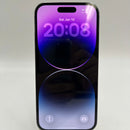 iPhone 14 Pro 128GB Deep Purple 98% baterai 100%. Ponsel ini sudah lunas pembayarannya untuk penggunaan jaringan dan berfungsi seperti versi Apple internasional (tepi berwarna gelap, 3 noda, baterai sudah diganti) - HH9092