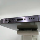 iPhone 14 Pro 128GB Deep Purple 98% baterai 100%. Ponsel ini sudah lunas pembayarannya untuk penggunaan jaringan dan berfungsi seperti versi Apple internasional (tepi berwarna gelap, 3 noda, baterai sudah diganti) - HH9092