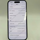 iPhone 14 Pro 128GB Deep Purple, baterai 98%, kondisi 100%, versi internasional dari Australia (Tidak menggunakan SIM Australia - 3 noda, goresan di tepi, baterai sudah diganti) - HH8414 