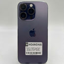 iPhone 14 Pro 128GB Deep Purple, baterai 98%, kondisi baterai 100%, versi internasional dari SB (Tidak menggunakan SIM SB - terdapat goresan di tepi, 3 noda, baterai sudah diganti) - HH5592 