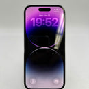 iPhone 14 Pro 128GB Deep Purple, baterai 98%, kondisi baterai 100%, versi internasional dari SB (Tidak menggunakan SIM SB - terdapat goresan di tepi, 3 noda, baterai sudah diganti) - HH5592 