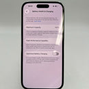 iPhone 14 Pro 128GB Deep Purple, baterai 98%, kondisi baterai 100%, versi internasional dari SB (Tidak menggunakan SIM SB - terdapat goresan di tepi, 3 noda, baterai sudah diganti) - HH5592 