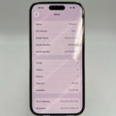 iPhone 14 Pro 128GB Deep Purple, baterai 98%, kondisi baterai 100%, versi internasional dari SB (Tidak menggunakan SIM SB - terdapat goresan di tepi, 3 noda, baterai sudah diganti) - HH5592 