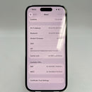 iPhone 14 Pro 128GB Deep Purple, baterai 98%, kondisi baterai 100%, versi internasional dari SB (Tidak menggunakan SIM SB - terdapat goresan di tepi, 3 noda, baterai sudah diganti) - HH5592 