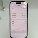 iPhone 14 Pro 256GB Deep Purple, baterai 98%, kondisi 100%, versi internasional dari SB (Tidak menggunakan SIM SB - terdapat sedikit goresan, lecet pada bezel, lecet pada layar, baterai sudah diganti) - HH5614 