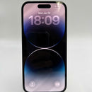 iPhone 14 Pro 128GB Space Black, baterai 98%, versi Apple Internasional 100% (goresan di sekitar port pengisian daya dan bezel, goresan kecil di layar, 3 piksel mati, baterai sudah diganti) - HH5754 