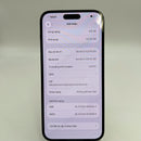 iPhone 14 Pro Max 128GB Space Black 96% baterai 100% Apple International (Baterai diganti, goresan cat yang cukup signifikan pada bezel, sedikit perubahan warna pada bagian belakang, 3 noda, kode KH/A) - HH5507 